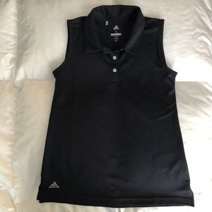 Girls Adidas Golf Sleeveless Polo